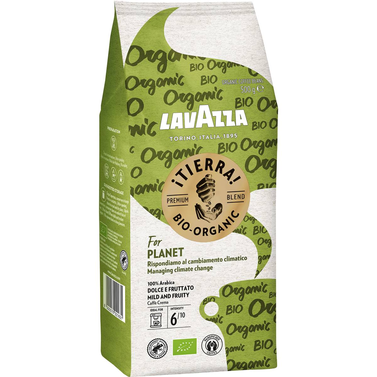 lavazza tierra bio organic szemes kave 1kg