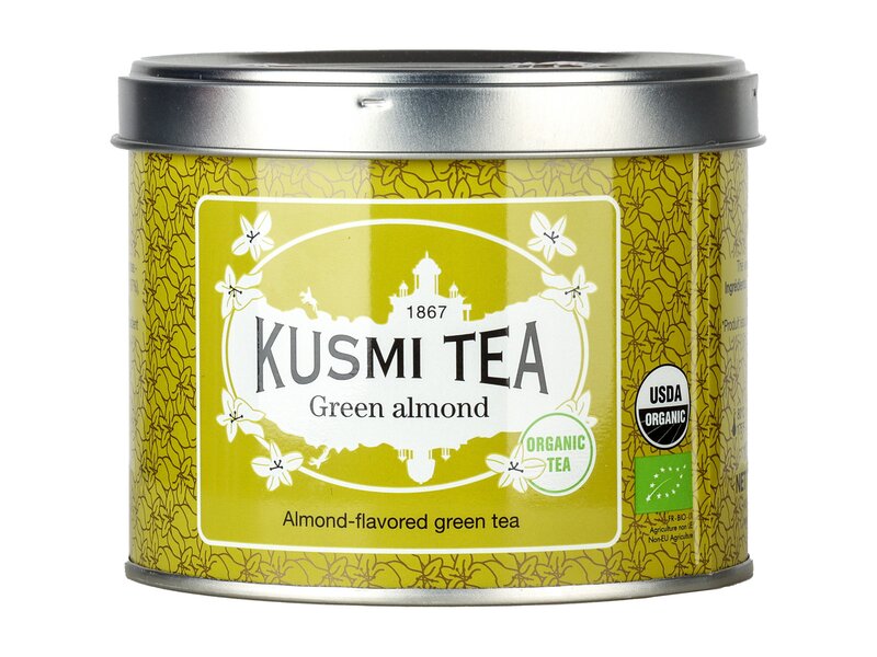 Mandula ízű bio zöld tea